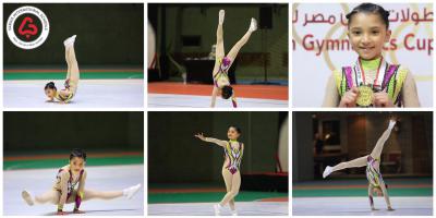 GIS Students Taleen got the first place in Egypt's Gymnastics Championship